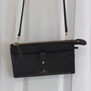 Kate Spade Black Leather Crossbody Bag